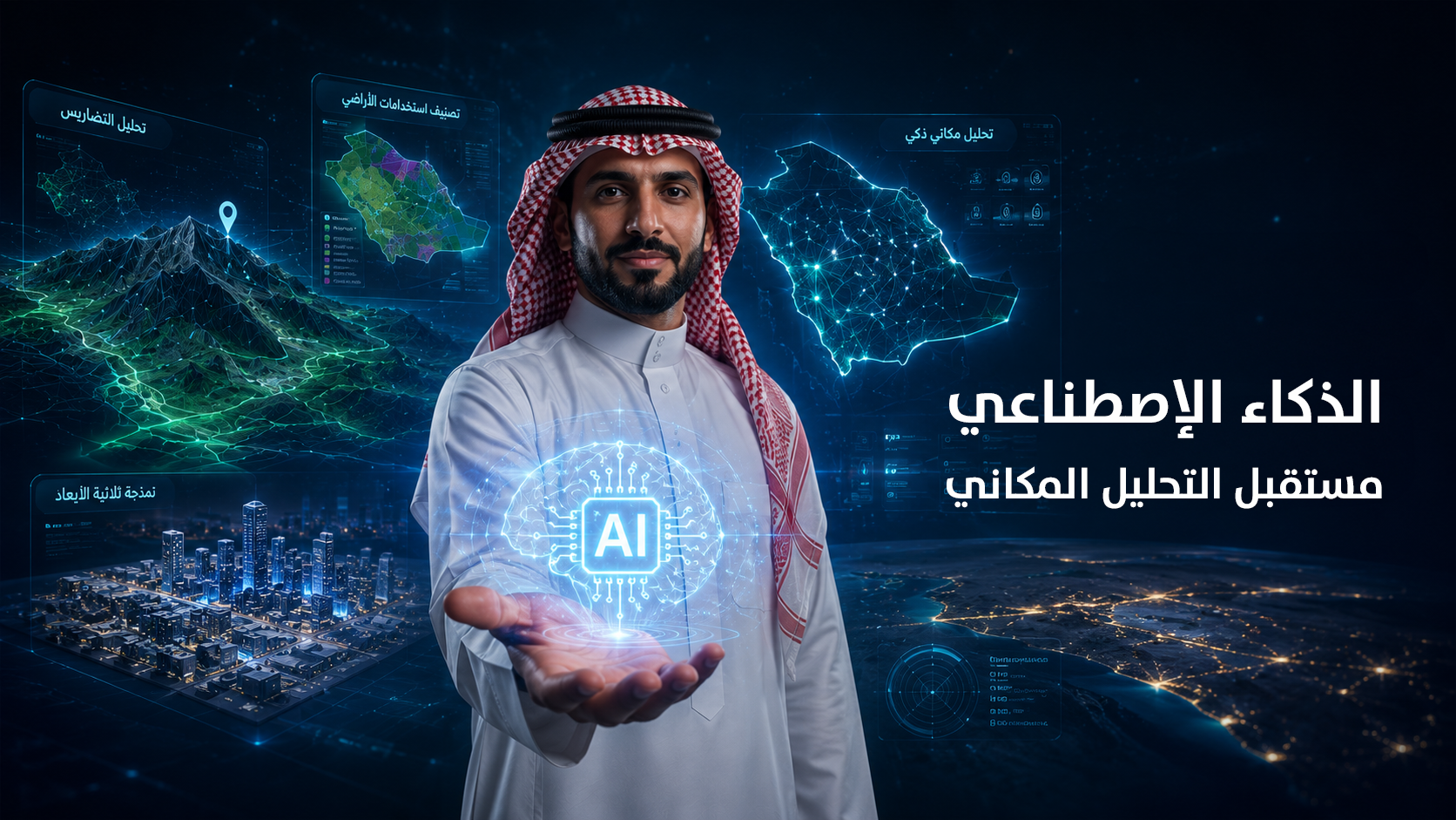 شركة القطر للحلول الجيومكانية وGIS في السعودية